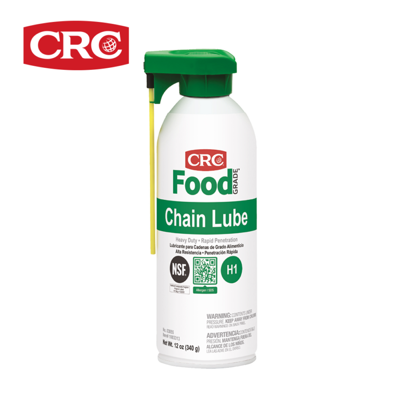 LUBRICANTE PARA CADENAS DE GRADO ALIMENTICIO CRC 3055-12ONZ.