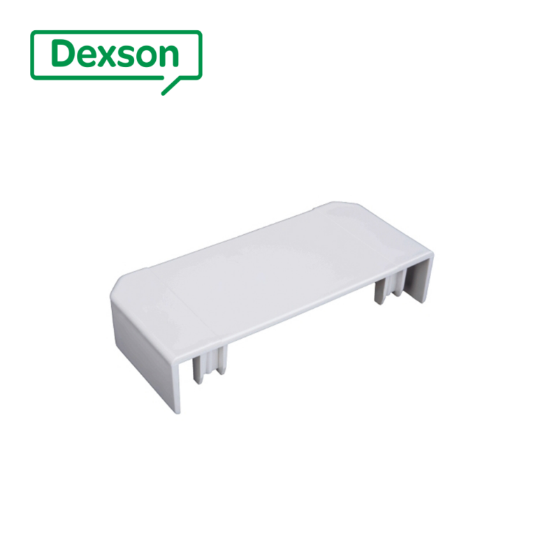 ACCESORIO TAPA FINAL 100X45 "E"  DEXSON BLANCO DXN11015