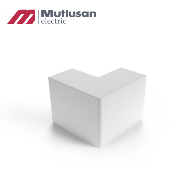 ACCESORIO ANGULO EXTERNO O 40X25 BLANCO MUTLUSAN
