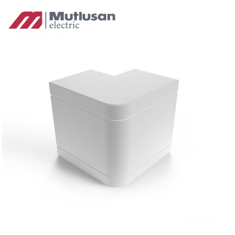 ACCESORIO ANGULO EXTERNO O 60X40 BLANCO MUTLUSAN