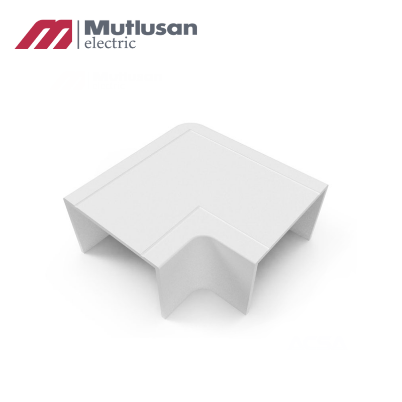 ACCESORIO ANGULO PLANO L 60X40 BLANCO MUTLUSAN