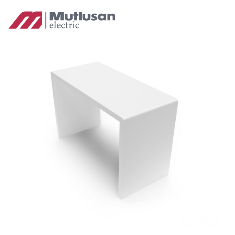 ACCESORIO UNION M 60X40 BLANCO MUTLUSAN