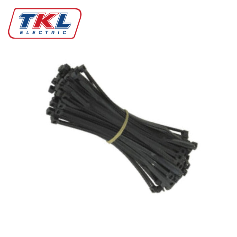 CINTILLO P/CABLE • 100MM X 2.5MM • CV-100 • NEGRO • TKL ELECTRIC - Imagen 3