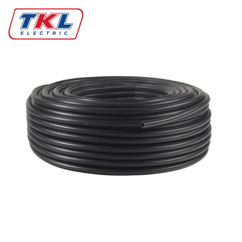 TUBERÍA CORRUGADA ABIERTA • 15MM • 25MTS • NEGRA • TKL ELECTRIC - Imagen 3