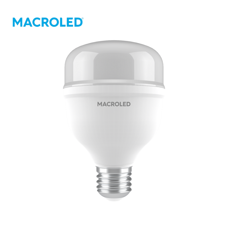 BULBON MACROLED CORTO T140 48W E27 FRIO 6500K AC185-265V 90LMW FP0.5