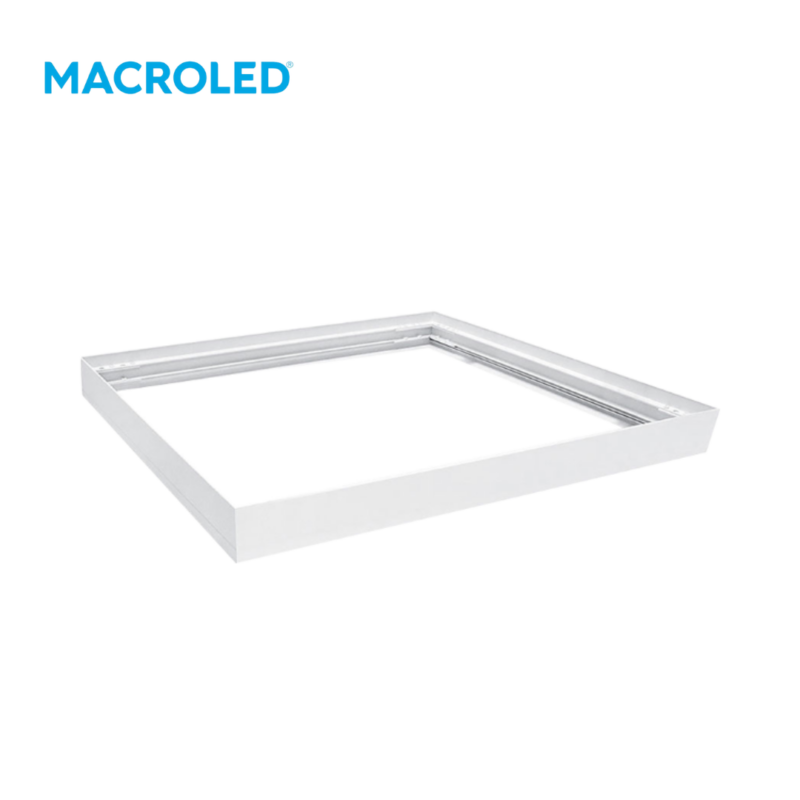 PLAFON PREMIUM DE ALUMINIO PARA PANEL FLAT CUADRADO 595X595