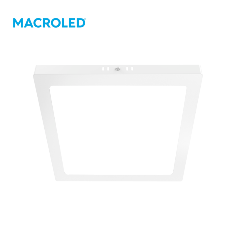 PANEL PLAFON CUADRADO MACROLED 24W AC85-265V FRIO 6000K