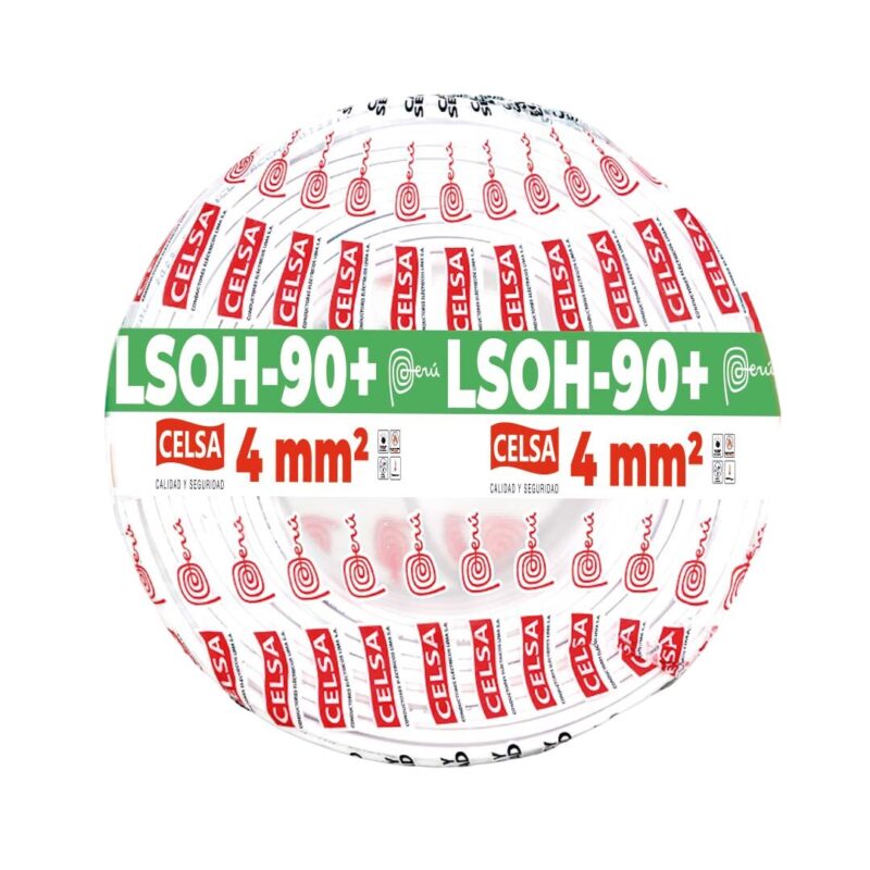 CABLE LSOH-90+ 4 MM² 750V BLANCO X 100 MTR | CELSA