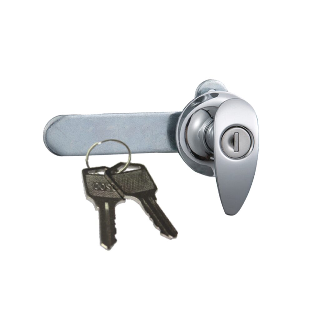 CHAPA MANIJA CROMADA C/LLAVE A 19-1-1 (A-19) | TKL ELECTRIC