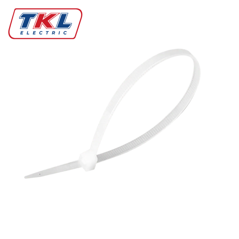 CINTILLO P/CABLE • 250MM X 4.8MM • CV-250 • BLANCO • TKL ELECTRIC - Imagen 2