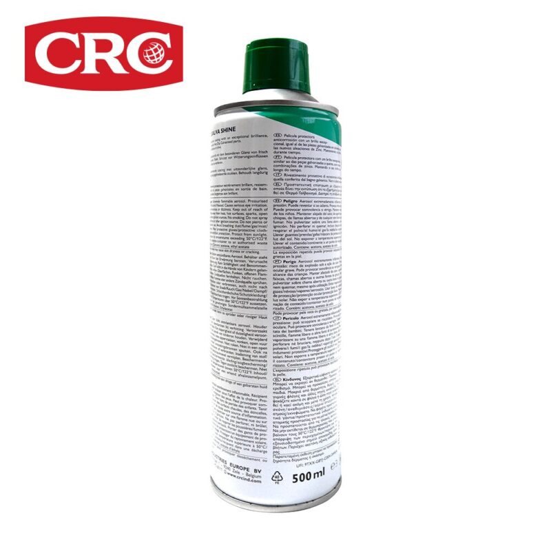 GALVANIZADOR DE ALTO BRILLO • GALVA SHINE • AC SPRAY • 500ML • 32319 • CRC - Imagen 3