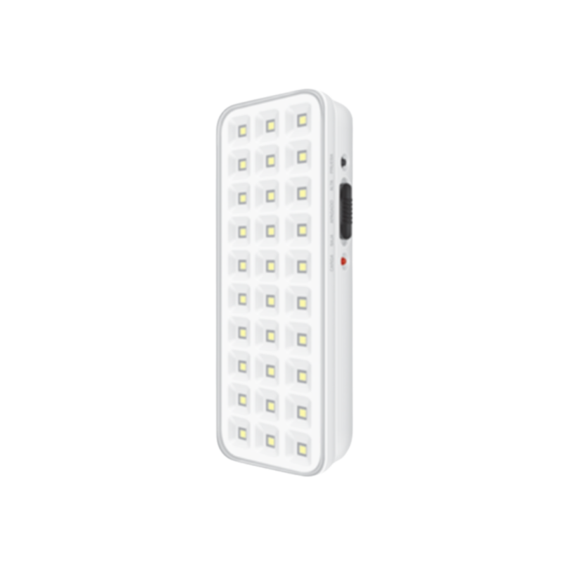 LUZ DE EMERGENCIA 30 LEDS SMD-PE- AC100-240V 50-60HZ 8 HORAS BLANCO FRIO 6500K | MACROLED