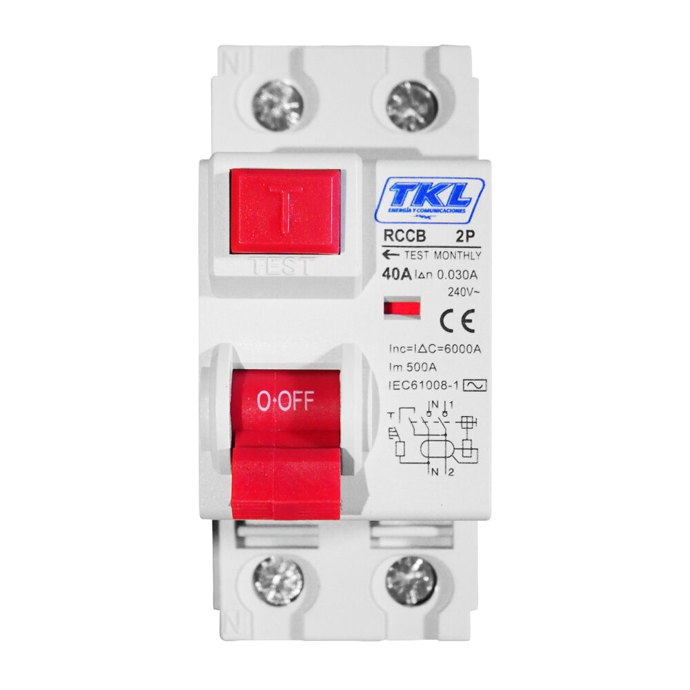 INTERRUPTOR DIFERENCIAL 2X40 | TKL ELECTRIC