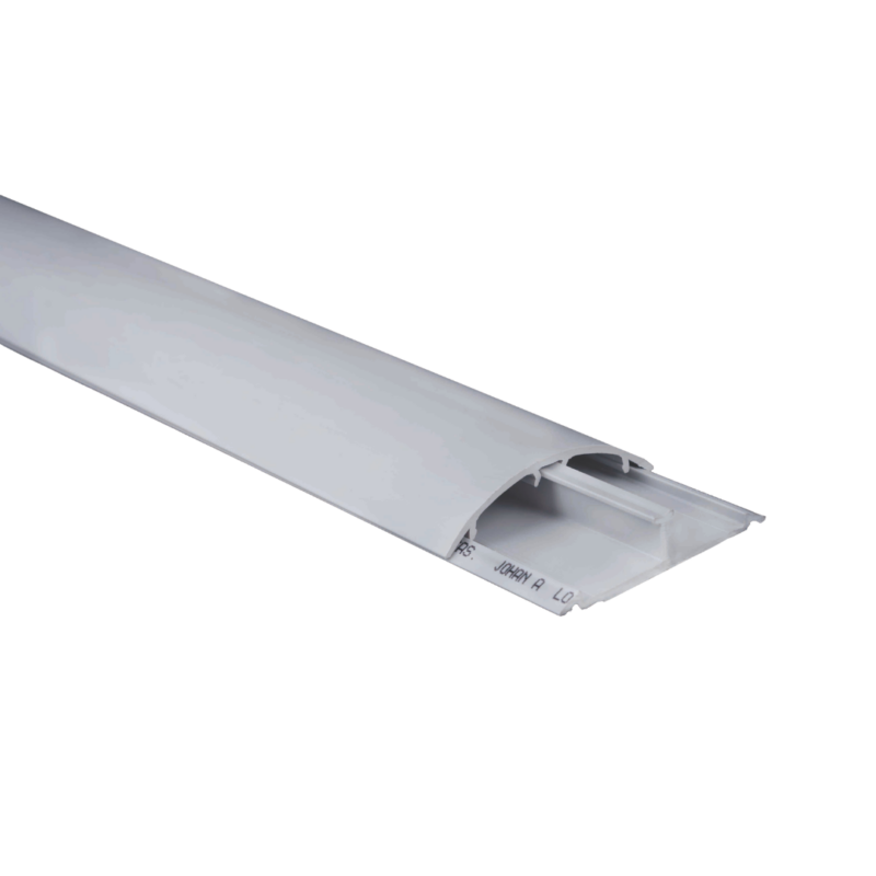 CANALETA DE PISO 60X13 2M GRIS DXN10013 | DEXSON