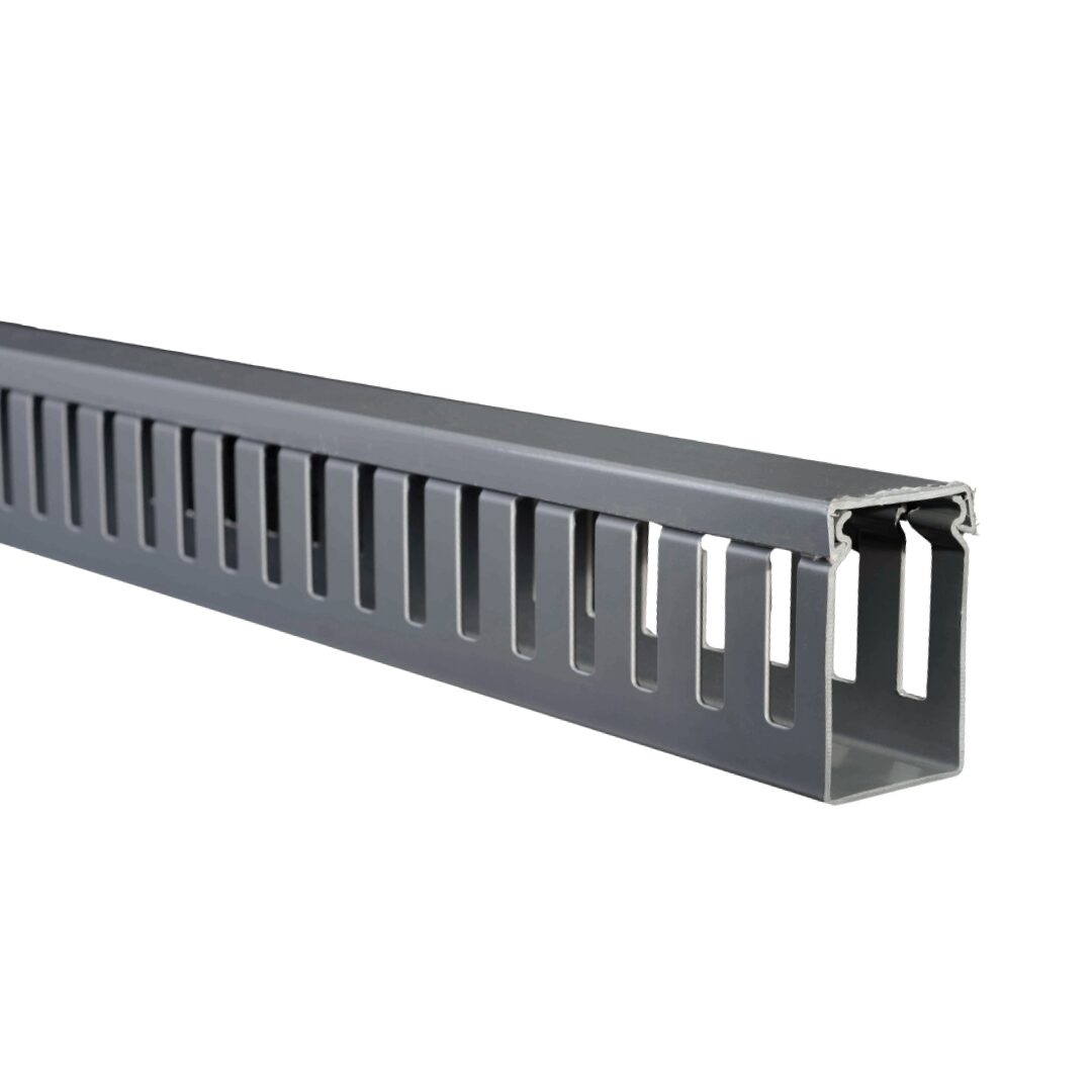 CANALETA RANURADA 40X60 2M GRIS DXN10072 | DEXSON