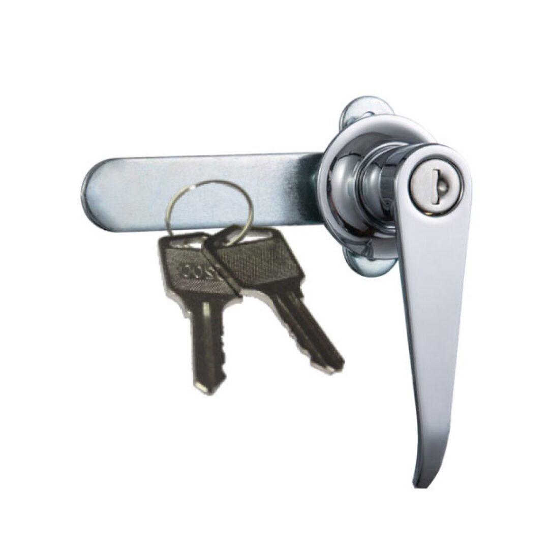 CHAPA MANIJA CROMADA C/LLAVE A45-1-1 (A45) | TKL ELECTRIC