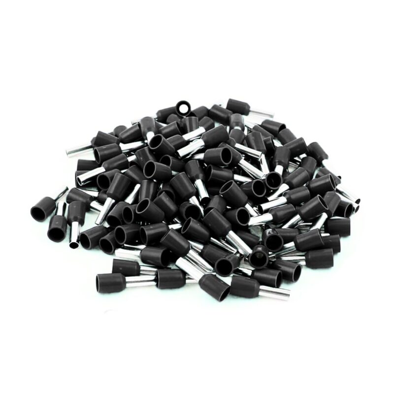 TERMINAL AISLADO MANGUITO 10 AWG NEGRO E6012 | TKL ELECTRIC