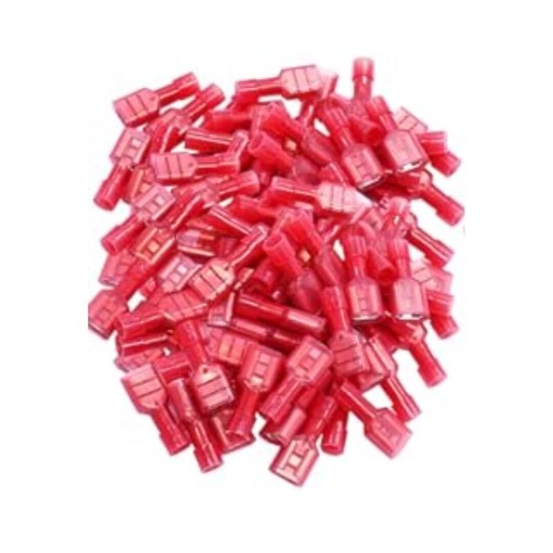 TERMINAL AISLADO NYLON HEMBRA 22-16 AWG ROJO FDFN1.25-250 | TKL ELECTRIC