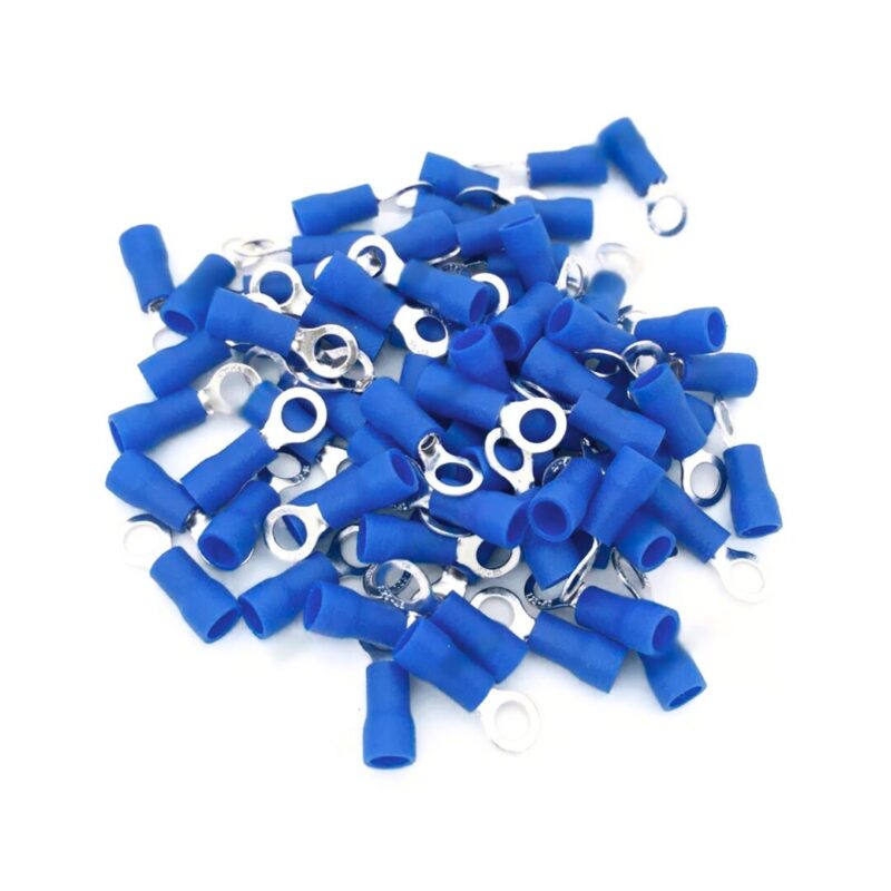 TERMINAL AISLADO OJAL 3/16" 16-14 AWG AZUL RV2-5S | TKL ELECTRIC