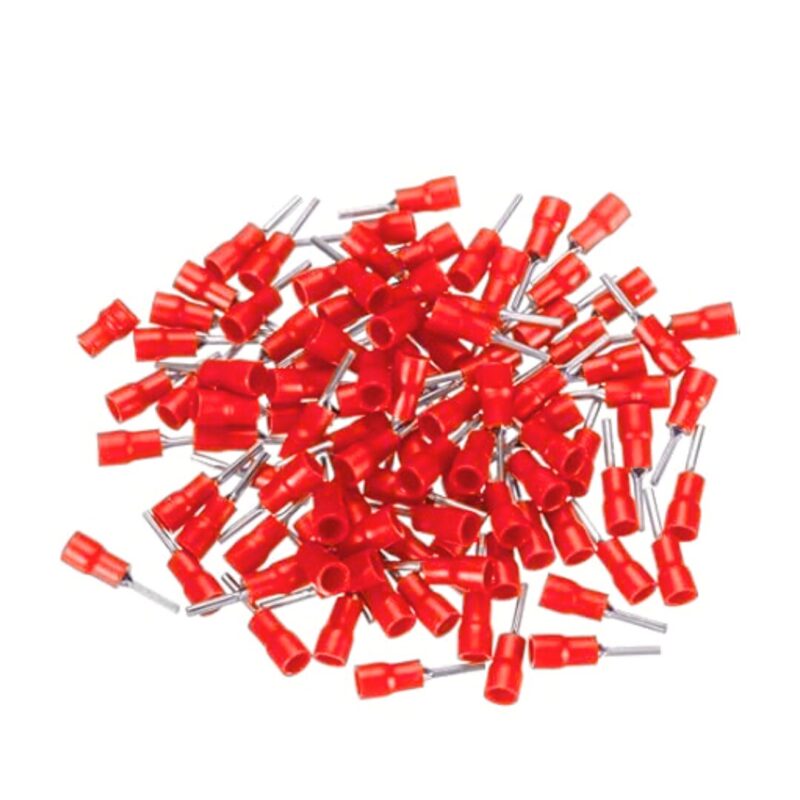 TERMINAL AISLADO PIN 22-16 AWG ROJO PTV1.25-10 | TKL ELECTRIC
