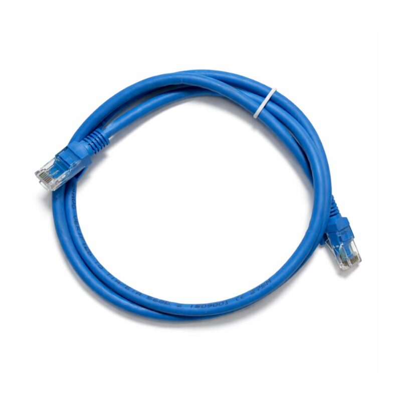 PATCH CORD CAT6 3FT (1MT) AZUL COBRE LSZH | TKL ELECTRIC