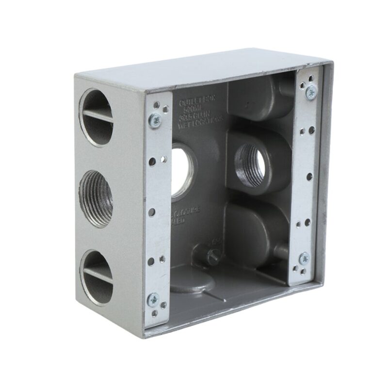 CAJA CONDULET CUADRADA 4X4 3/4" 3 HUECOS | TKL ELECTRIC