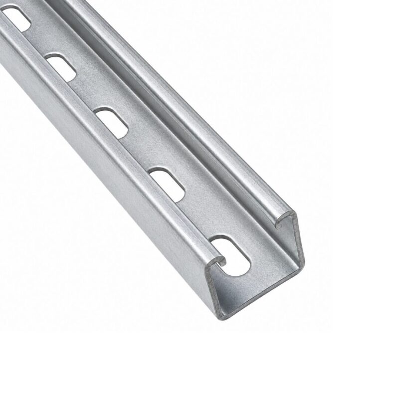 RIEL UNISTRUT RANURADA 40X20MM E:1.5MM 2.40MTS | TKL ELECTRIC
