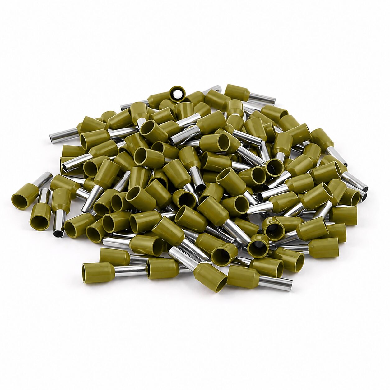TERMINAL AISLADO MANGUITO 1 AWG VERDE OLIVA | TKL ELECTRIC