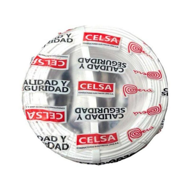 CABLE LSOH-90+ 6 MM² 750V BLANCO X 100 MTR | CELSA